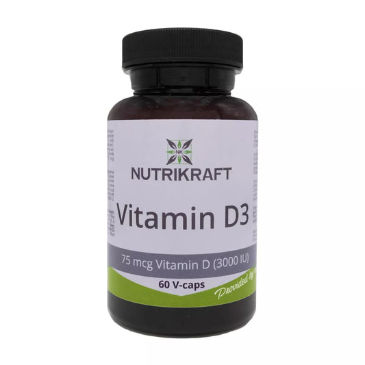 Vitamine D3 (3000 IE) 60 Vegan-Capsules