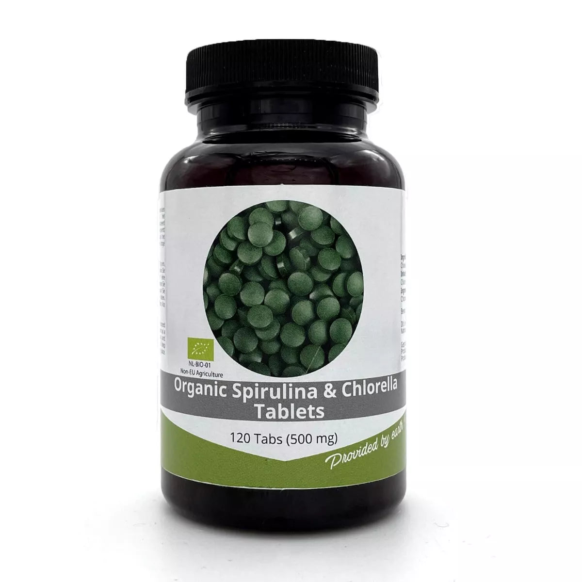 Chlorella & Spirulina  Biologisch 120 Organic-Tabs